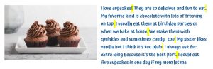The run-on sentence errors in the first draft paragraph ha e been corrected after reading the paragraph aloud.