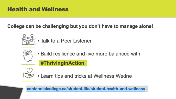 Health and Wellness