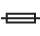 A horizontal line intersecting a rectangle meaning fuse