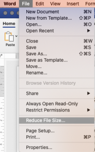 Optimizing documents – Low Bandwidth Teaching and Learning