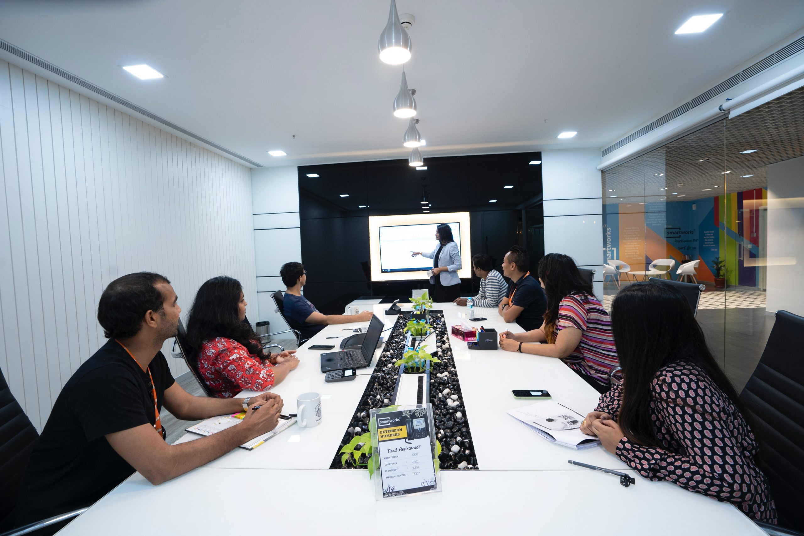 Team Meeting in boardroom