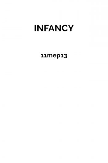 Cover image for Infancy