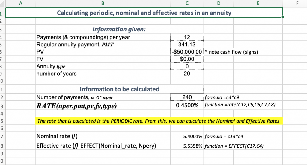 Calculating The Rate I Using Excel In Business Math   Screenshot 2020 06 10 19.05.25 1024x552 