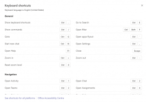 Control Functions – Teaching with MSTeams