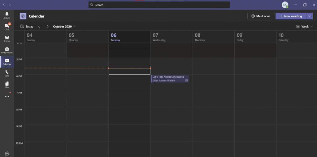 scheduling-meetings-teaching-with-msteams