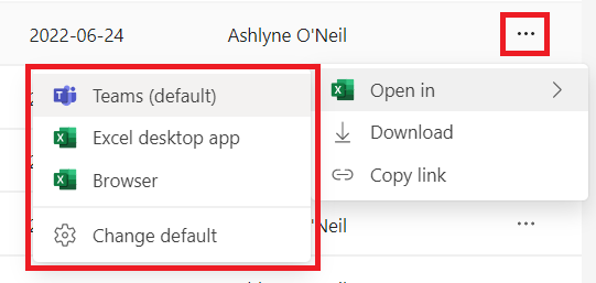 screenshot showing navigating to open a file